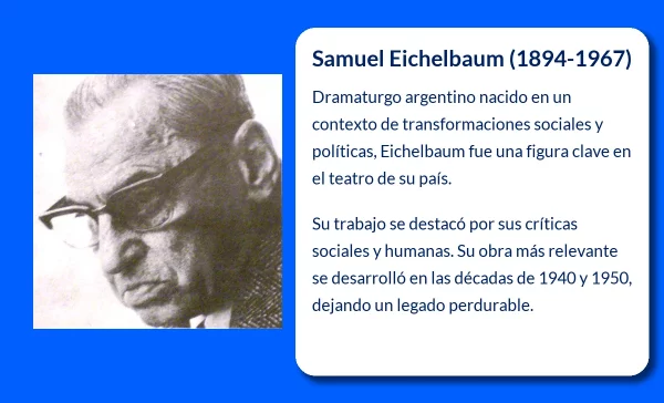 Samuel Eichelbaum (1894-1967): El dramaturgo que marcó un hito en el teatro argentino