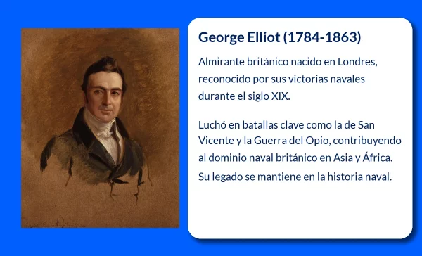 George Elliot (1784-1863): El almirante británico que dejó una huella en la historia naval