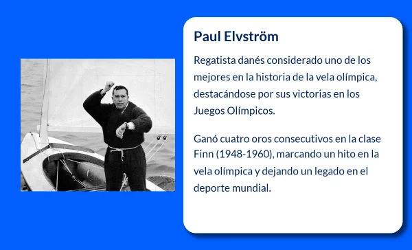 Paul Elvström (1928-VVVV). El regatista legendario que marcó la historia olímpica de la vela