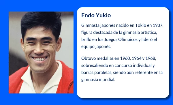 Endo Yukio (1937-VVVV): La leyenda del deporte japonés que dominó la gimnasia artística