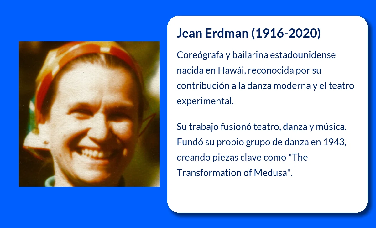 Jean Erdman (1916-2020): La innovadora coreógrafa que transformó la danza moderna