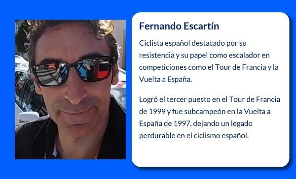 Fernando Escartín (1968-VVVV): El destacado ciclista español que dejó huella en el Tour de Francia y la Vuelta a España