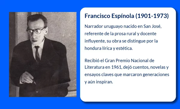 Francisco Espínola. El maestro de la narrativa rural uruguaya
