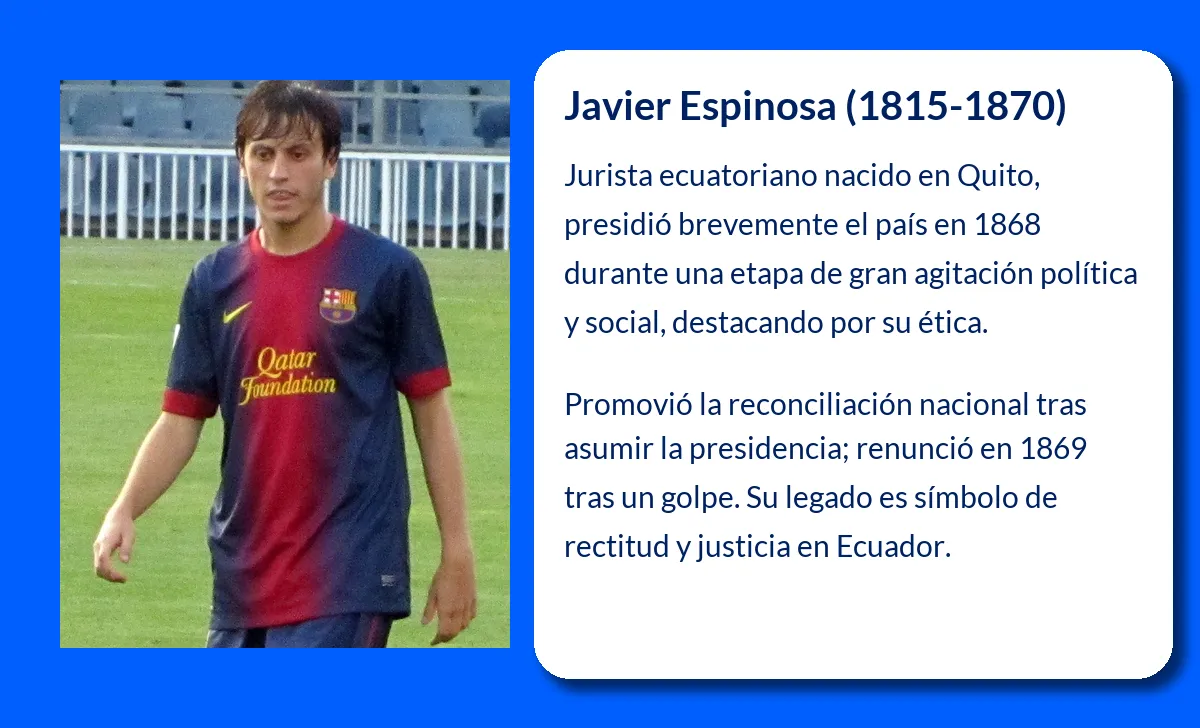 Javier Espinosa. El jurista íntegro que presidió Ecuador en tiempos turbulentos