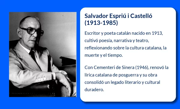 Salvador Espriú i Castelló (1913-1985). El legado literario de un genio de la poesía catalana