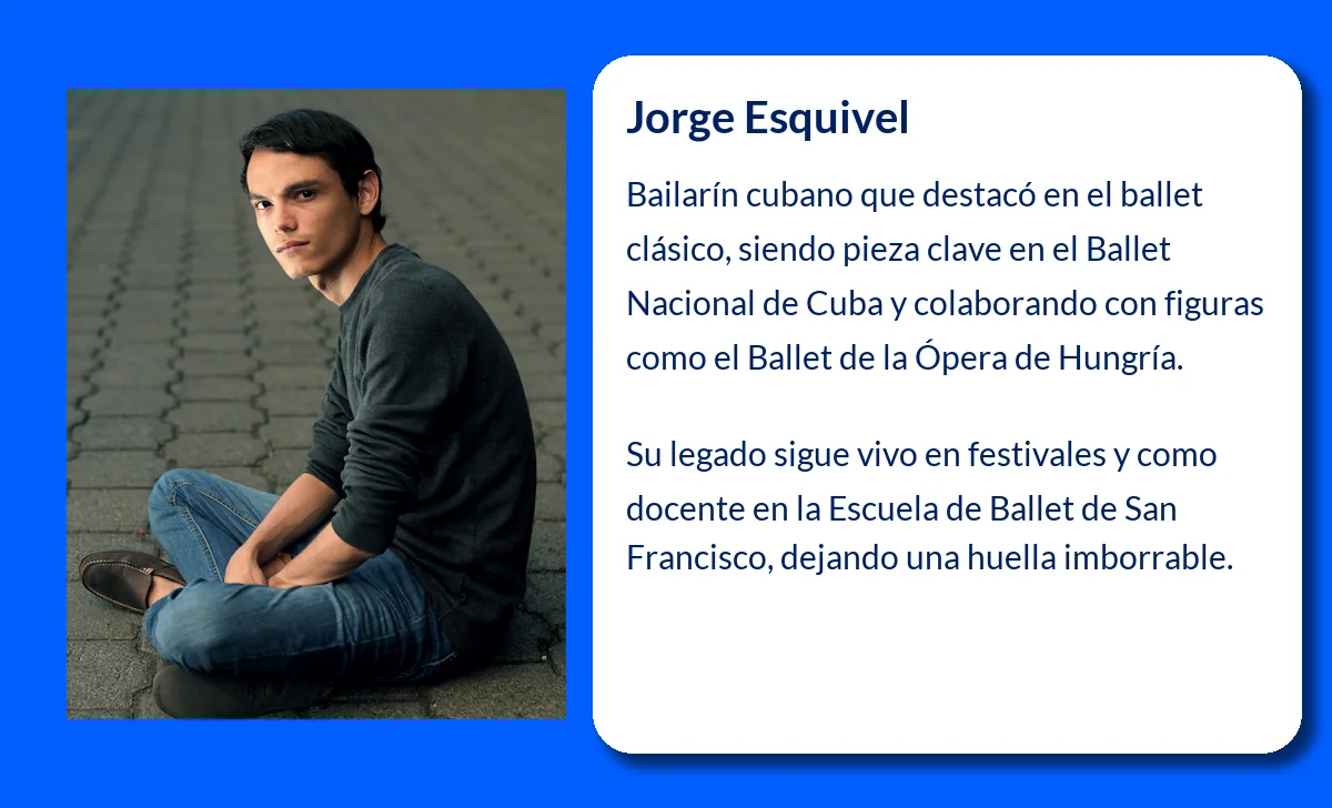 Jorge Esquivel (1950-VVVV). El legado de un bailarín cubano de renombre internacional