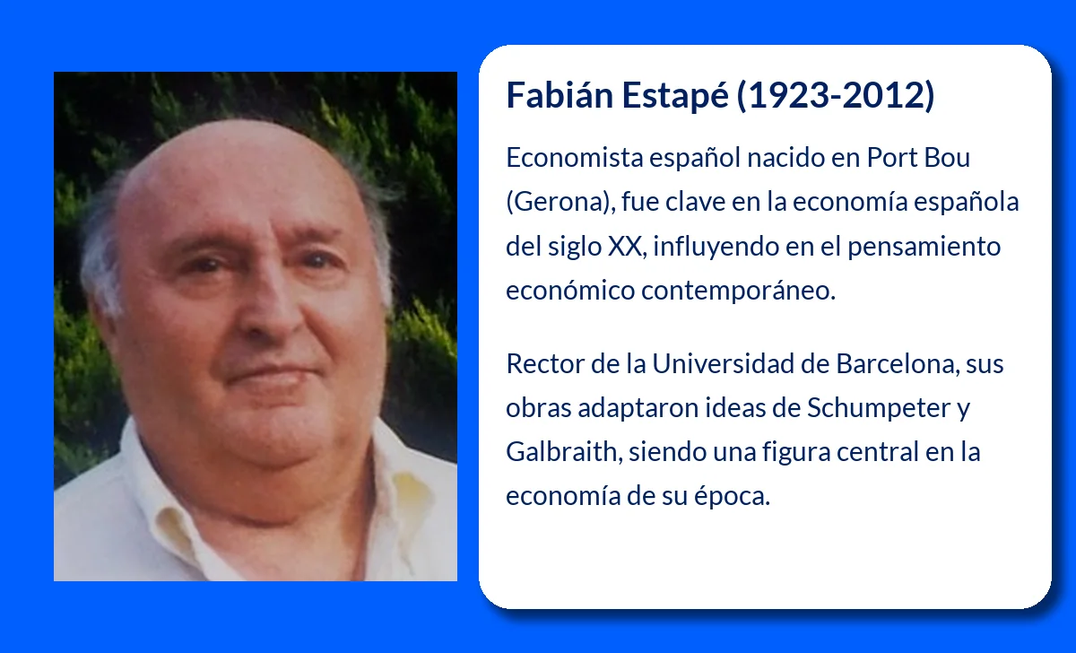 Fabián Estapé (1923-2012): Un pionero en la economía española