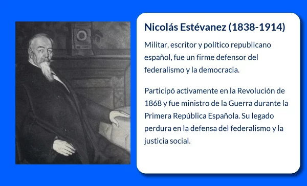 Nicolás Estévanez (1838-1914). El militar republicano que luchó por una España libre y federal
