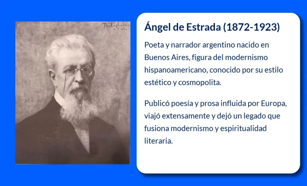 Ángel de Estrada (1872-1923). El poeta argentino que llevó el modernismo a Europa