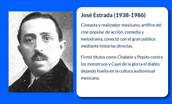 José Estrada (1938-1986): El director de cine que definió el entretenimiento mexicano