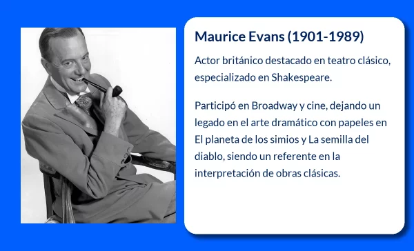 Maurice Evans (1901-1989): La carrera de un legendario actor británico