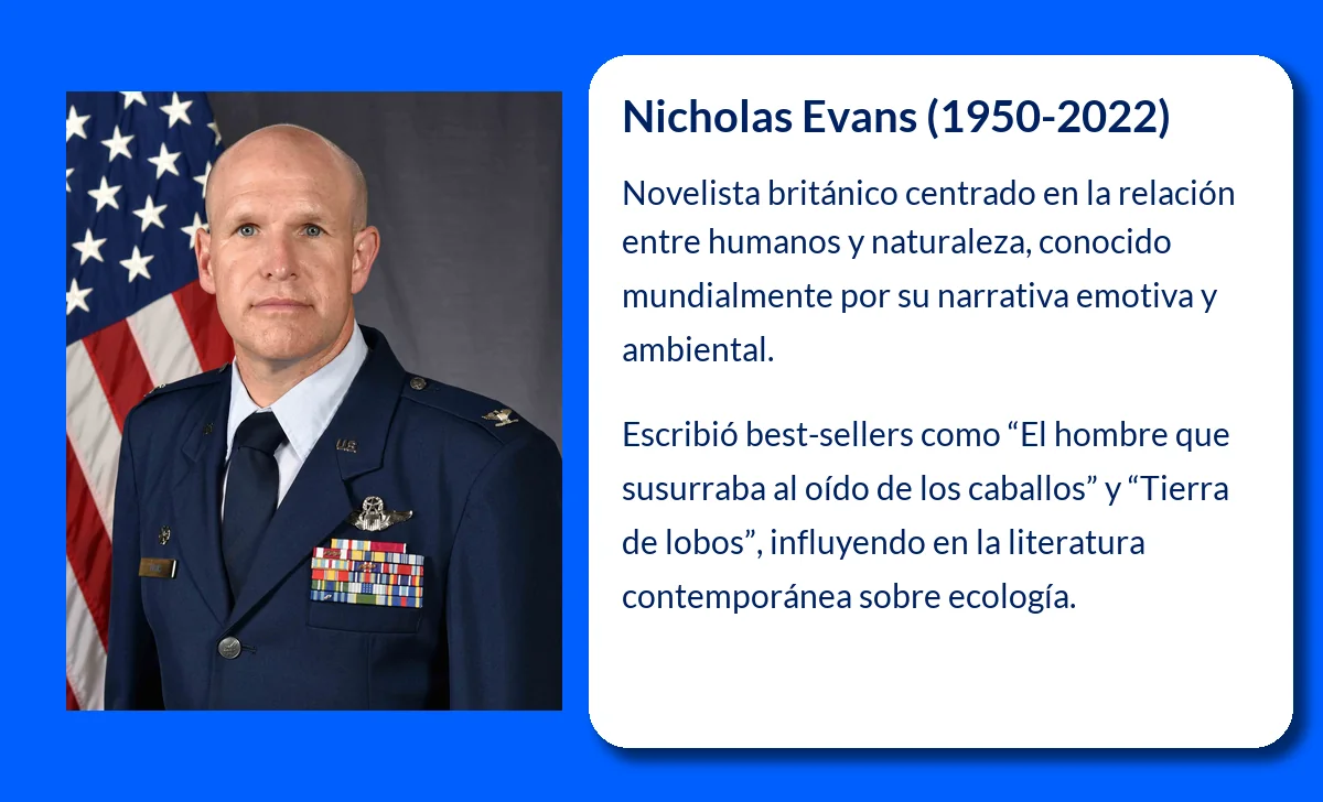 Nicholas Evans (1950-2022). El escritor que conectó al ser humano con la naturaleza