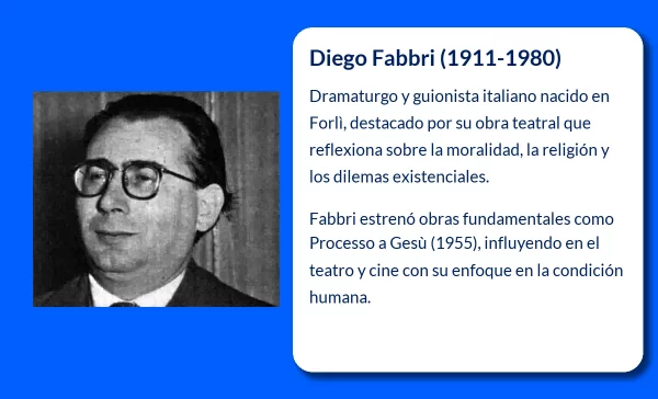 Diego Fabbri (1911-1980): El dramaturgo italiano que plasmó la lucha religiosa en el teatro