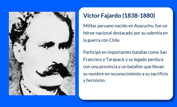 Víctor Fajardo (1838-1880): El militar peruano que luchó hasta la muerte en la guerra con Chile