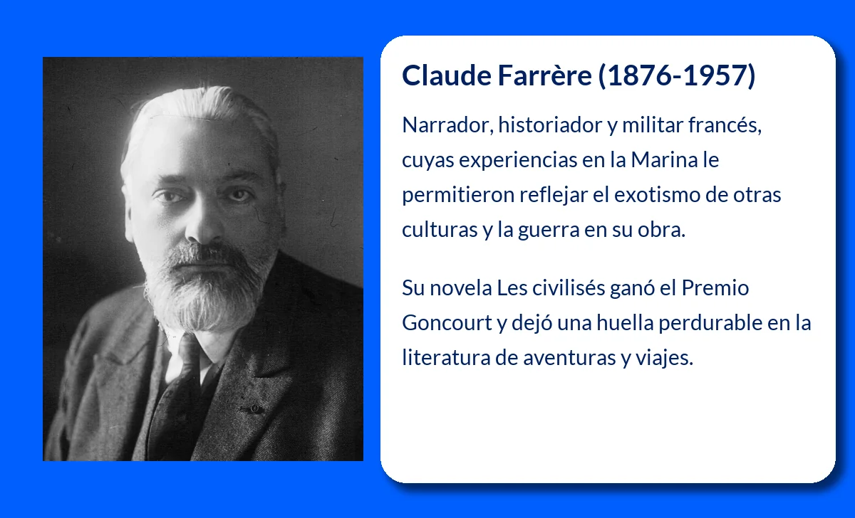 Claude Farrère (1876-1957): El aventurero que trascendió a través de sus palabras
