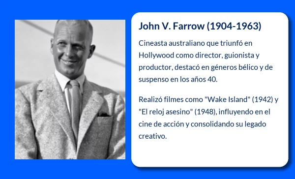 John V. Farrow (1904-1963): El cineasta australiano que dejó huella en Hollywood