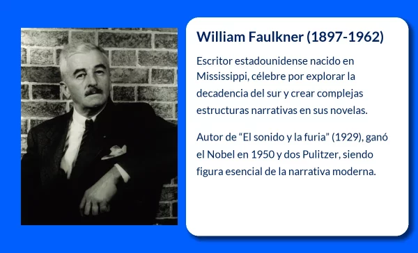 William Faulkner (1897-1962): El literato que redefinió la narrativa moderna
