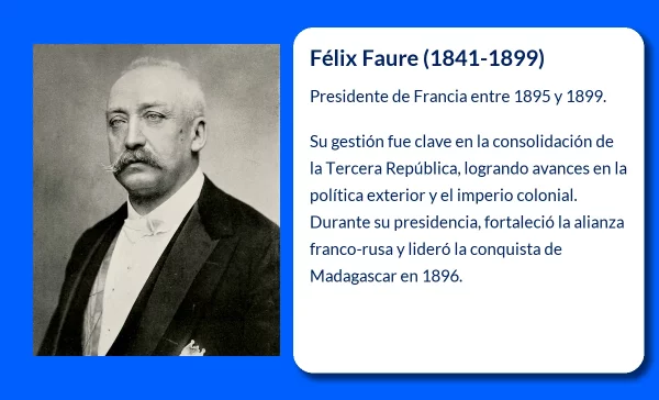 Félix Faure (1841-1899): El Presidente que Fortaleció la Alianza Franco-Rusa y Conquistó Madagascar