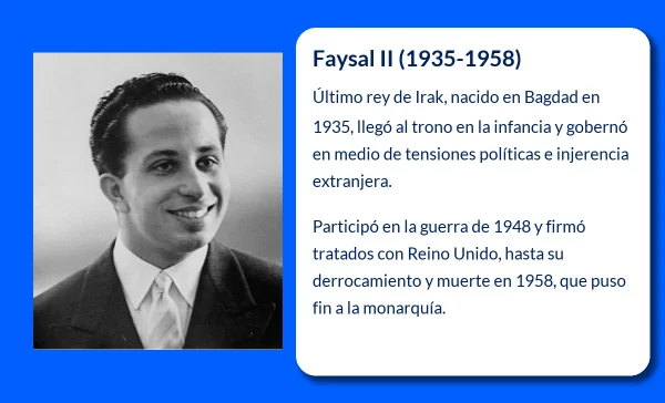 Faysal II (1935-1958): El último rey de Irak