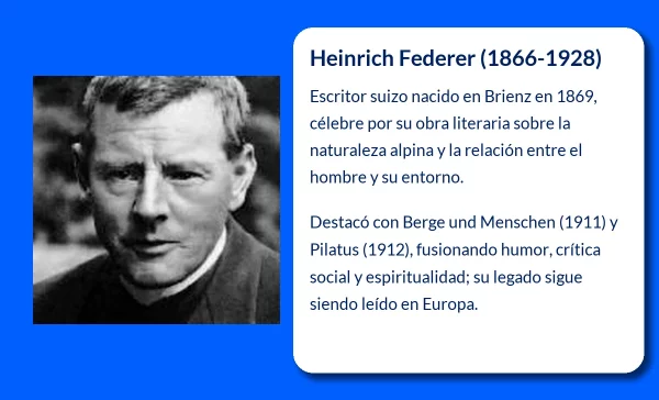Heinrich Federer (1866-1928): El escritor suizo cuya obra cautivó a Alemania en tiempos de guerra