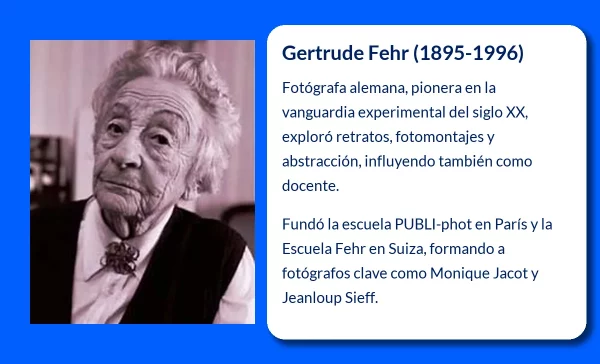 Gertrude Fehr (1895-1996): La fotógrafa que trascendió las fronteras del arte visual