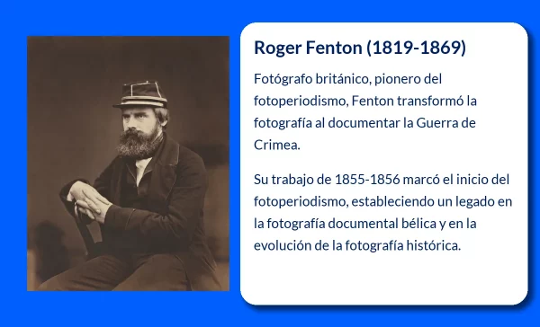 Roger Fenton (1819-1869). El pionero de la fotografía documental y reportera de guerra