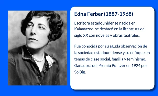 Edna Ferber (1887-1968): La escritora estadounidense que cautivó con su pluma