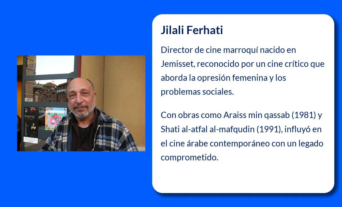Jilali Ferhati (1948-VVVV): El director marroquí que reflejó la realidad social en el cine