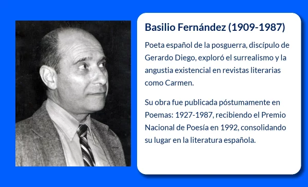 Basilio Fernández (1909-1987): Un Poeta que Trasciende en la Historia Literaria