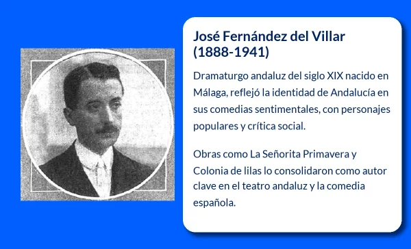 José Fernández del Villar (1888-1941): El dramaturgo andaluz que plasmó la esencia de su tierra