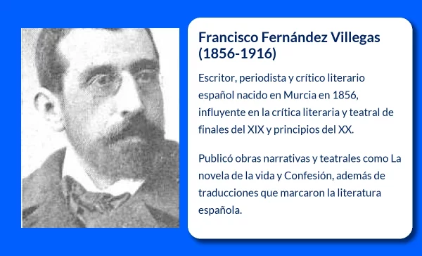 Francisco Fernández Villegas (1856-1916): Un periodista y literato que dejó huella en la crítica literaria y teatral