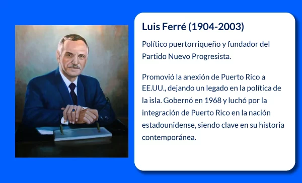 Luis Ferré (1904-2003). El político puertorriqueño que promovió la anexión de Puerto Rico a Estados Unidos