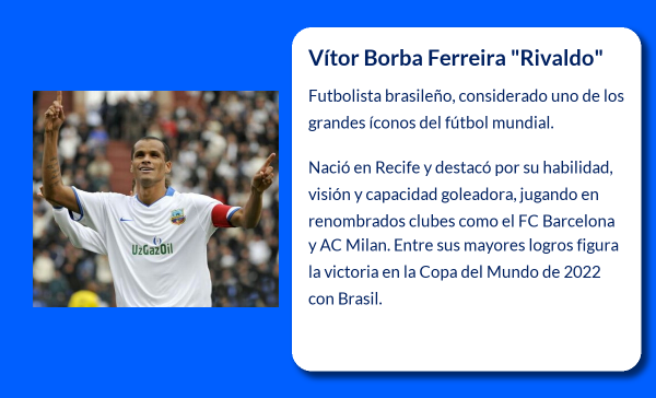 Vítor Borba Ferreira "Rivaldo": Un Ícono Inolvidable del Fútbol Mundial