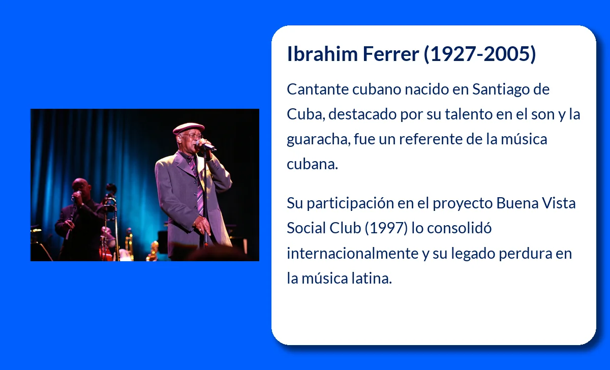 Ibrahim Ferrer (1927-2005): El gigante olvidado de la música cubana