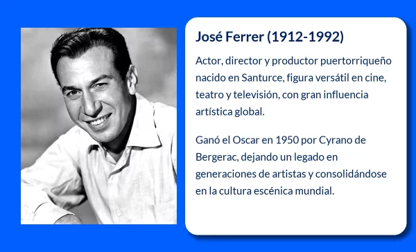 José Ferrer (1912-1992): El actor