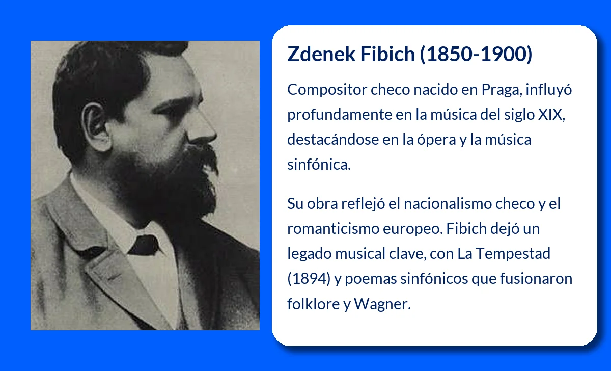 Zdenek Fibich (1850-1900): El Compositor Checo que Dejó una Marca en la Música del Siglo XIX