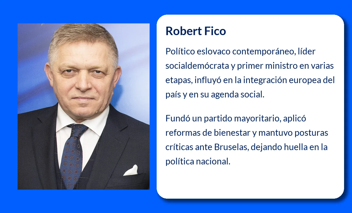 Robert Fico (1964-VVVV): El ascenso político que marcó la historia de Eslovaquia