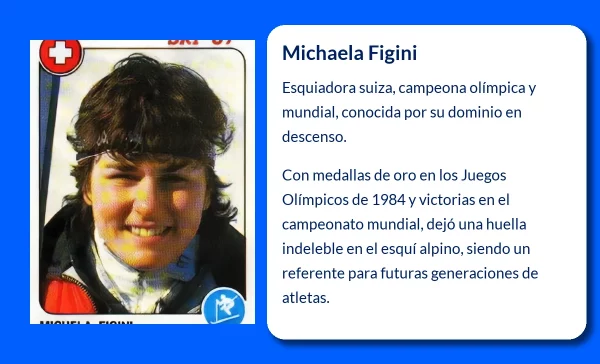 Michaela Figini (1966-VVVV). La leyenda suiza del esquí alpino que marcó historia