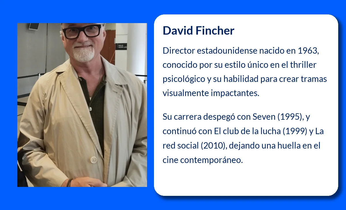 David Fincher (1963-VVVV). El director que redefinió el thriller psicológico