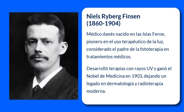 Niels Ryberg Finsen (1860-1904): El pionero de la fototerapia y su legado en la medicina moderna