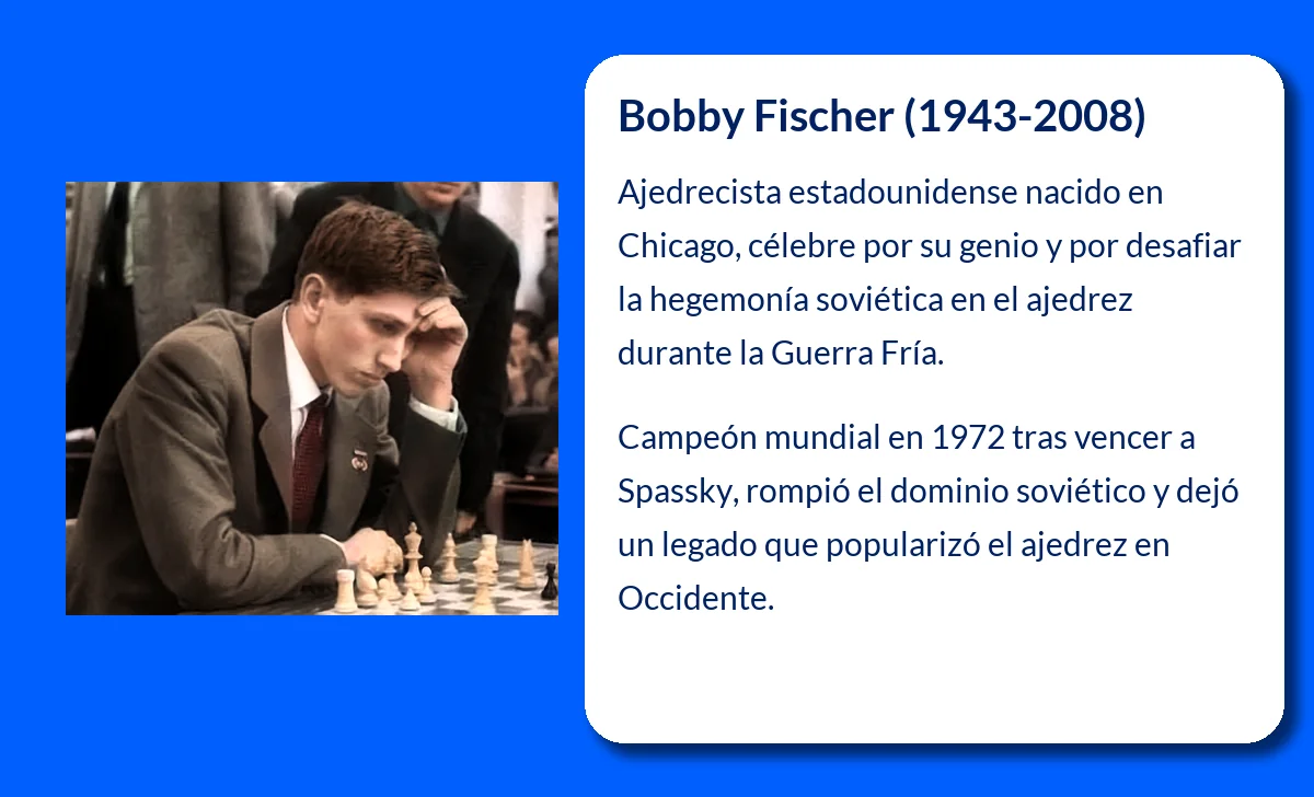 Bobby Fischer (1943-2008): El genio rebelde del ajedrez que desafió al mundo