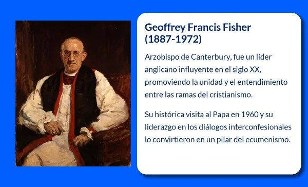 Geoffrey Francis Fisher (1887-1972): El Arzobispo de Canterbury que promovió el ecumenismo