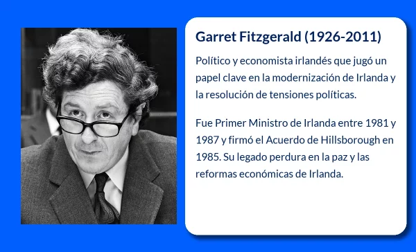 Garret Fitzgerald (1926-2011): El político y economista irlandés que transformó Irlanda