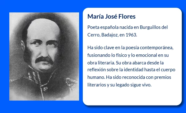 María José Flores (1963-VVVV). La poeta que fusionó la poesía y el cuerpo humano