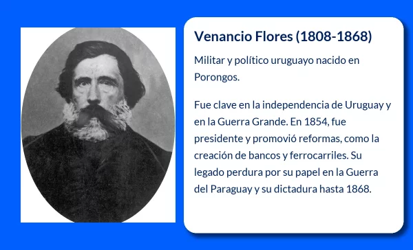Venancio Flores (1808-1868): Un Líder Clave en la Historia de Uruguay
