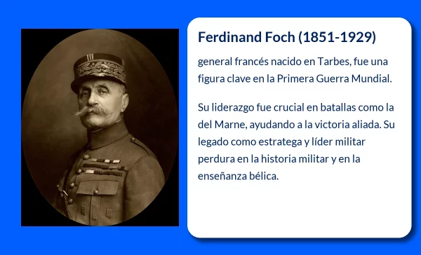 Ferdinand Foch (1851-1929). El líder militar clave de la Primera Guerra Mundial