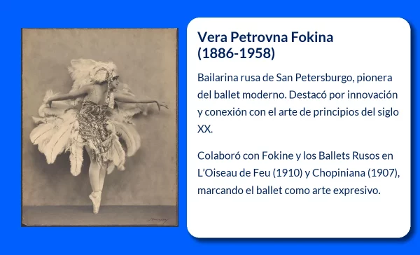 Vera Petrovna Fokina. La musa rusa del ballet que conquistó San Petersburgo y Nueva York