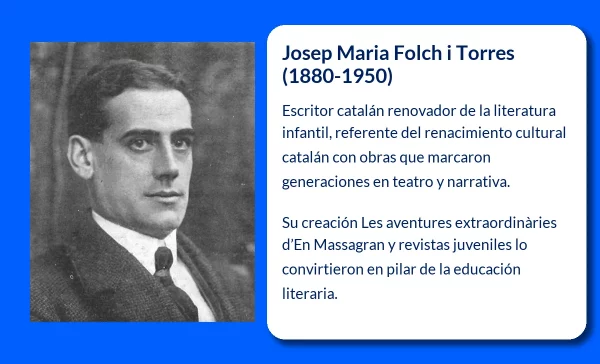 Josep Maria Folch i Torres (1880-1950). El narrador que revolucionó la literatura infantil y juvenil catalana