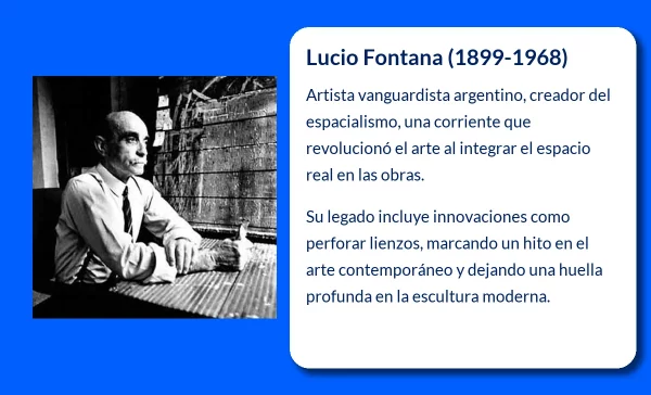 Lucio Fontana (1899-1968). El revolucionario del espacio en el arte moderno
