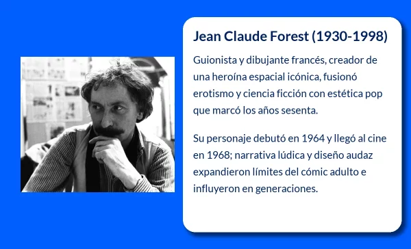 Jean Claude Forest (1930-1998): El escritor y dibujante que creó a Barbarella